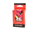 Lexmark No.26 Colour Ink Cartridge
