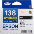 Epson 138 Black Twin Pack
