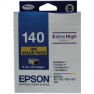 Epson T1404 (140) H/Y  Ink Value Pack (B, C, M, Y x 1 each) - Co