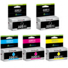 Lexmark No. 220XL Cyan Ink Cartridge - 1,600 pages