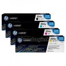 HP CC532A  Yellow Toner Cartridge - 2,800 pages 