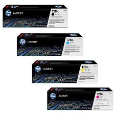 HP CE322A Yellow Toner Cartridge - 1,300 pages