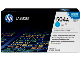 HP CM3530 / CP3525 Black Toner Cartridge - 10,500 pages