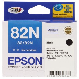 Epson T1121 (82N) Black Ink Cartridge