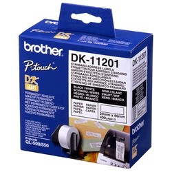 Brother DK11201 White Label - 29mm x 90mm - 400 per roll