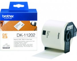 Brother DK11202 White Label - 62mm x 100mm - 300 per roll