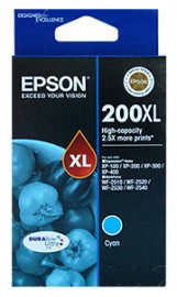 Epson 200XL HY Cyan Ink Cartridge