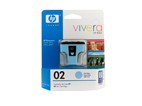HP NO.02 Light Cyan Ink Cartridge