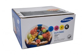 Samsung CLP-300 Toner Set (1 x Black, 1 x Cyan, 1 x Magenta, 1 x