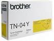 Brother TN-04Y Yellow Toner Cartridge