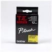 Brother TZ-631 Tape  12mm Black Text On Yellow Tape - 8 metres