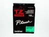 Brother TZ-741 Tape  18mm Black Text On Green Tape - 8 metres